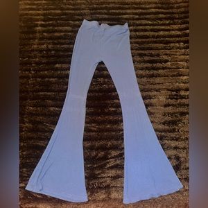 Royal Blue flare pants from Forever 21. Size Medium. Worn a few times.